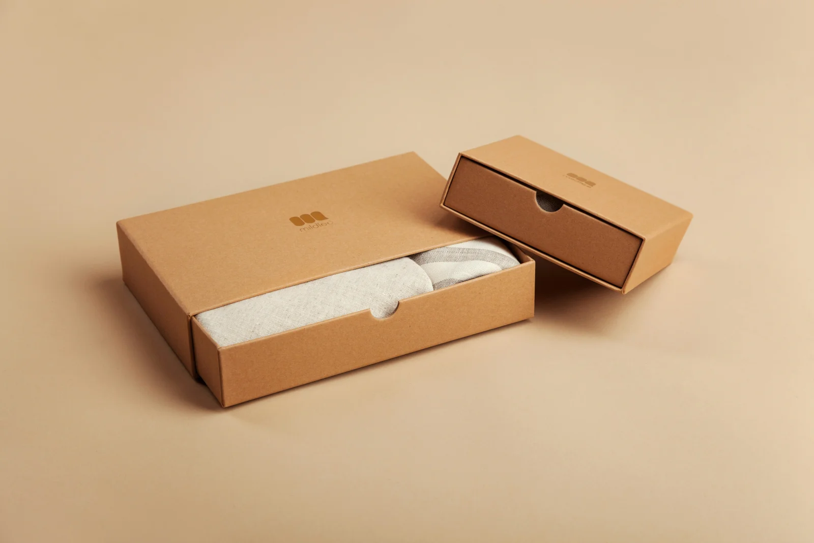 Coffret personnalisé avec marquage du logo : exemple de réalisation