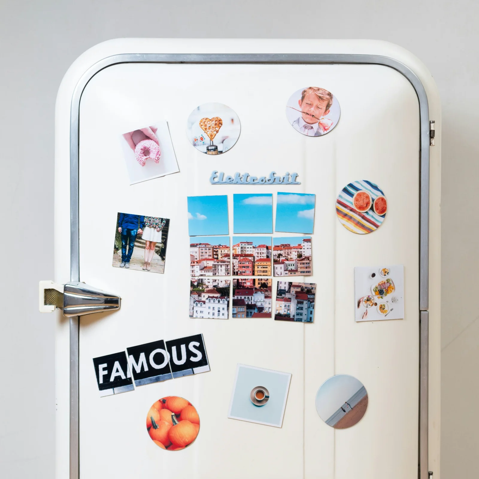 Magnet personnalisé avec marquage du logo : exemple de réalisation